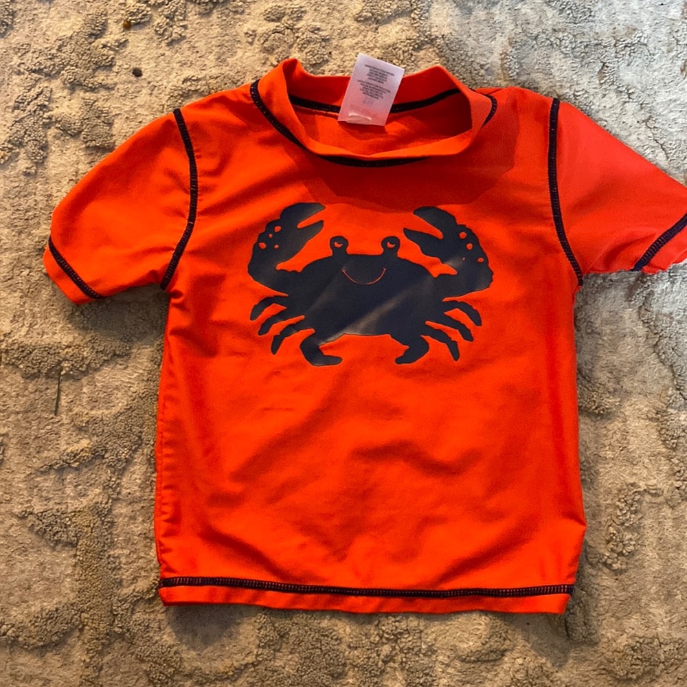 Crab rash guard